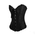 Pikkukuva 2 / 4: Naisten Lace Up Boned Corset Bustier Alusvaatteet Bodyshaper Top M