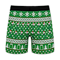 Miniatyrbilde 2 av 5: Christmas Boxers Shorts Truser Herre Stretch underbukser C XL
