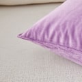 Miniatyrbilde 4 av 4: Sett med 2 Bomullsputetrekk Pynt Putetrekk Med Linpute Til Sofa Soverom Stue Bil 45x45 Cm Lys Grå
