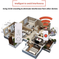 Miniatyrbillede 3 af 5: Wireless Caregiver Smart Personal Pager System Alarmopkaldsknap til nødhjælp