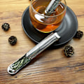 Miniatyrbillede 4 af 5: 3 stk Bærbar te-infuser Anti-stick Hul Universal Small Mesh tefilter til tehus