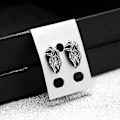 Miniatyrbillede 1 af 5: støbning Ørering Beetle Zircon Punk Stud Øreringe