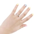 Miniatyrbillede 2 af 4: Bredde 2 mm Unisex mode rustfrit stål Comfort Fit almindelig bryllup band ring 8