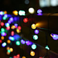 Miniatyrbild 2 av 5: 16 fot utomhus LED Solar String Lights, IP65 vattentät Solar String Lights för jul, gräsmatta, uteplats, trädgård, bröllop, P