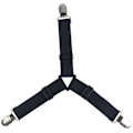 Miniatyrbild 4 av 5: Triangulär bladhållare Clip Justerbar blad Clip Blad Clip Spännehållare, 4st svart 4st vit