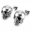 Miniatyrbilde 1 av 2: øredobber Skull øredobber Ørdråper Legering For Festival