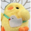 Miniatyrbilde 3 av 4: Søt Chick Plush Bag Charm nøkkelring A