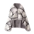 Multifunctional Heated Blanket Warming Warm Scarf Flannel Heating Shawl Plush Blanket