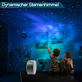 Miniatyrbilde 5 av 5: Hjem LED Star Projection Light Fargerike Aurora Lights (European Standard Grey)，for innendørs dekorativ belysning