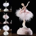 Miniatyrbilde 1 av 5: Ballett Musikkboks Dansekarusell Fjær Bursdagsgave