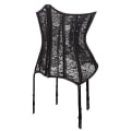 Miniatyrbild 2 av 5: Underbyst Korsett &amp; Bustier Hög midja Sexigt Strumpeband Bälte Dam Hängselbälte Exotiska underkläder Strumpbyxor Strumpbyxor L