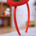 Miniatyrbillede 3 af 5: 2 stk Julepandebånd Nissehue Pandebånd Hårbånd med Jingle Bells Julekostumer Tilbehør Festgaver Gif