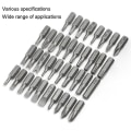 Miniatyrbilde 3 av 5: 10 stk Elektrisk skrutrekker Korte Bits Sterke magnetiske skrutrekkerbits - Triangle Ta18