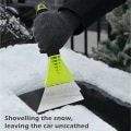 Miniatyrbilde 3 av 5: Spade ?? plast snø Lastebil snøryddingsskuffe med gummideksel for isskraping
