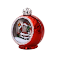 Miniatyrbillede 1 af 5: Julegave plastik lys Julepynt kugler Red