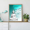 Pikkukuva 3 / 5: 5D- diamond painting Set Buddha tekojalokivi kirjonta maalaukset numeroiden mukaan Sarjat Ristipisto kristallitaidesarjat Tarvikkeet taide askartelukangas W