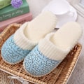 Miniatyrbillede 3 af 4: Dame Memory Foam Vinter Hjemmesko Blue 36-37