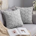 Miniatyrbilde 2 av 5: Ahaha sett med 2 dekorative fløyelsputetrekk Sofa Putetrekk 45x45 cm Blå