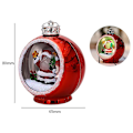Miniatyrbillede 2 af 5: Julegave plastik lys Julepynt kugler Red