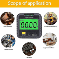Miniatyrbild 2 av 5: 360 ° mikro digital inklinometer goniometer mätverktyg