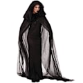 Miniatyrbillede 1 af 5: Kvinde heks gotisk kjole Halloween rollespil 2XL