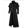 Pikkukuva 3 / 5: Miesten Steampunk Tuxedo -takki goottilainen Halloween-asu L Black