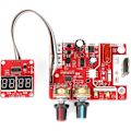 Miniatyrbild 4 av 5: Kontrollpanel för punktlödkolv, kontrollpanel för tid och ström med digital display (100A)