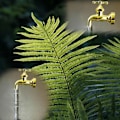 Pikkukuva 5 / 5: Kastelukannu CAN näkymättömällä juoksuputkella Magic Invisible Hana Fountain Ulkoseinään kiinnitettävä vesilähde