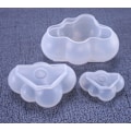 Miniatyrbillede 3 af 3: Sød sky epoxy form DIY form stor, mellem og lille sky spejl silikone form (medium spejl sky form to),