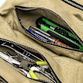 Miniatyrbilde 5 av 5: Multi Use Tool Roll Up Zip Bag Pose Organizer 5 lommer