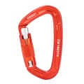 Klätterkarbin - 25KN säkerhetslås D-spänne, räddningsutrustning utomhus (orange)