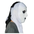 Miniatyrbilde 3 av 3: Tilbehør Nun Mask Horror Latex Hodeplagg Halloween Face Masquerade Toy