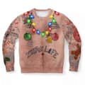 Ful Ugly Christmas Tröja Nyhet 3d Rolig Tröja Långärmad Pullover För Kvinnor Män XL