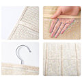 Miniatyrbilde 3 av 5: Multifunksjonell hengende garderobe Dobbeltsidig hengende oppbevaringspose style1 pink