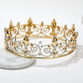 Miniatyrbilde 4 av 5: Men's Crown - Metal Prince's Crown Bursdagsfesthatt