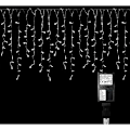 Pikkukuva 1 / 5: 20m 200 Led Jäätävä sade Fairy Lights Jääpuikko Joulu Fairy Lights Lamppu Fairy Lights Party Ip44 Outdoor Indoor Cool White - Cool White Cisea