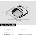 Miniatyrbilde 5 av 5: LED-taklys, 26W taklys, 2080lm taklys, 3000K, egnet for stue, soverom, kjøkken, gang
