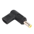 USB C til 5.5x3.0mm DC Strømadapter 100W PD Hurtiglading for Laptop
