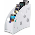 Miniatyrbillede 1 af 5: Creative Remote Control Storage Hul træpenholder (hvid) Opbevaringstilbehør