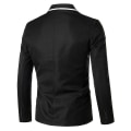 Pikkukuva 2 / 3: Miesten bleiseri Casual Solid One Button Slim L Black