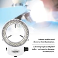 Miniatyrbillede 2 af 5: 144 Led Ring Light Beads Lyskilde Lysende Justerbar Ring Lampe Til Stereo Mikroskop (hvid) Cisea