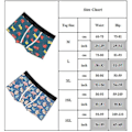 Miniatyrbilde 2 av 2: Menn Bomull Boxershorts Undertøy Trunks Underbukser Orange XL