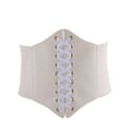 Pikkukuva 1 / 2: Lace-up Cinch Belt Sidottu korsetti Joustava vyötärövyö White