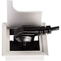 Miniatyrbillede 4 af 5: Kabelhulsdæksel Skrivebord Computer Ledning Kabelhulsforsyninger Kabelhulsdæksel Computerbordgennemføring til skrivebordsstyring Rektangulært 2 stk. 80 X 80 Mm