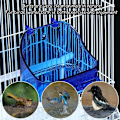 Pikkukuva 3 / 5: Riippuva lintukylpy, suihkuhäkin puhdistus lintukylpyhäkkiin Bird Bath Box Lintukylpy Papukaija lintulaatikko kylpylaatikko pienille bi-biisille