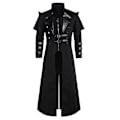 Pikkukuva 2 / 5: Miesten Steampunk Tuxedo -takki goottilainen Halloween-asu 2XL Black