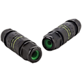 Pikkukuva 1 / 5: Ulkoinen holkkiliitin liittimet ulkokäyttöön sähkörasian kytkentärasia - 3,5-6mm / 7-10mm 2kpl musta