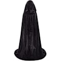 Miniatyrbillede 1 af 3: Halloween Cape Sort L Str