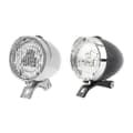 Miniatyrbilde 2 av 5: Sykkellys Retro Vintage Sykkel 3 LED Frontlys Silver