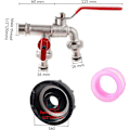 Pikkukuva 3 / 5: Puutarhaletkun pikaliitin Double Tap Ibc Tank Adapter S60x6 1/2&quot;
